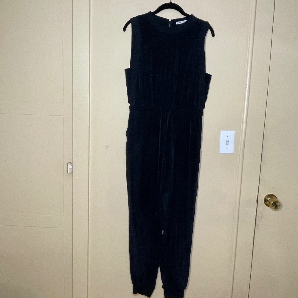 Zila Sleeveless Jumpsuit in Black Alice + Olivia - Picture 12 of 16